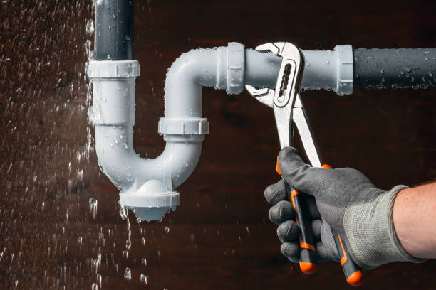 Professional Drain Cleaning technician working in The Plains, OH